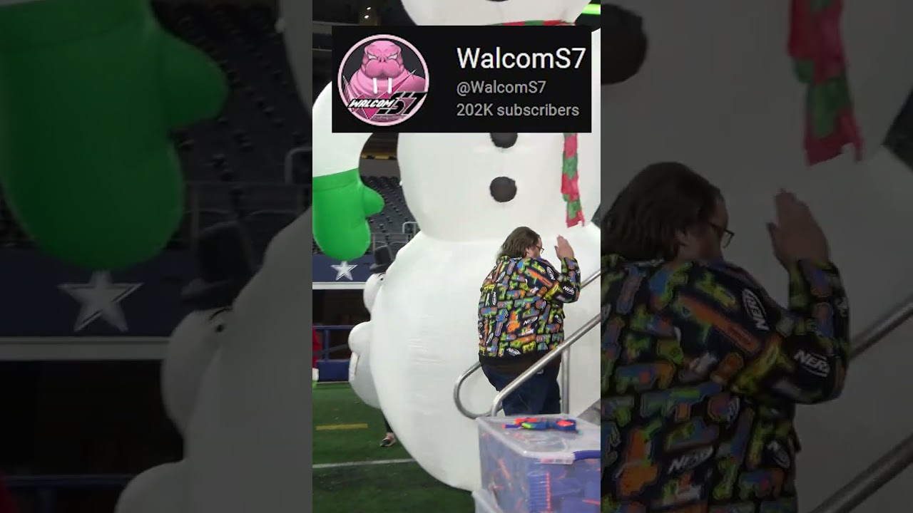 Worlds Largest Nerf Blaster Battle