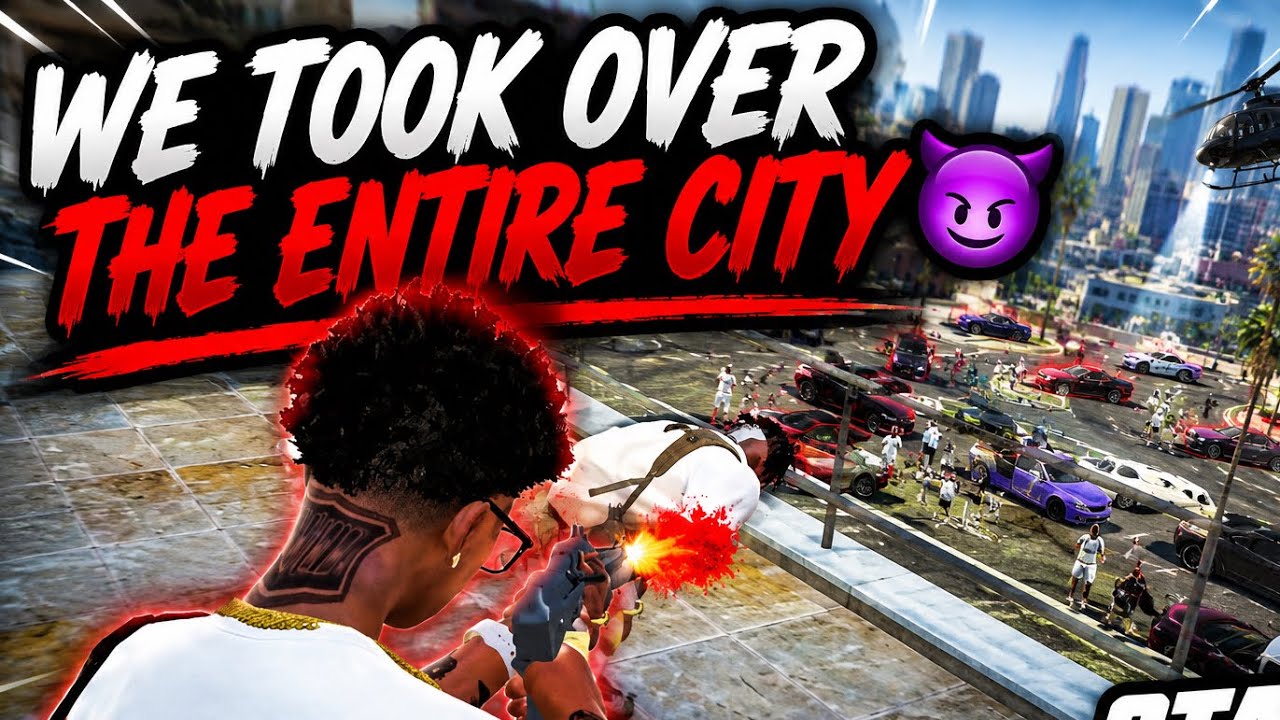 The Day We Took Over The Entire City 😈 | GTA 5 RP - YouTube