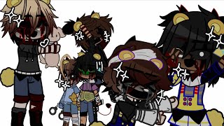 we're like a big happy family! || My AU || FNaF × Gacha || Ft. Golden Sextet || made by me