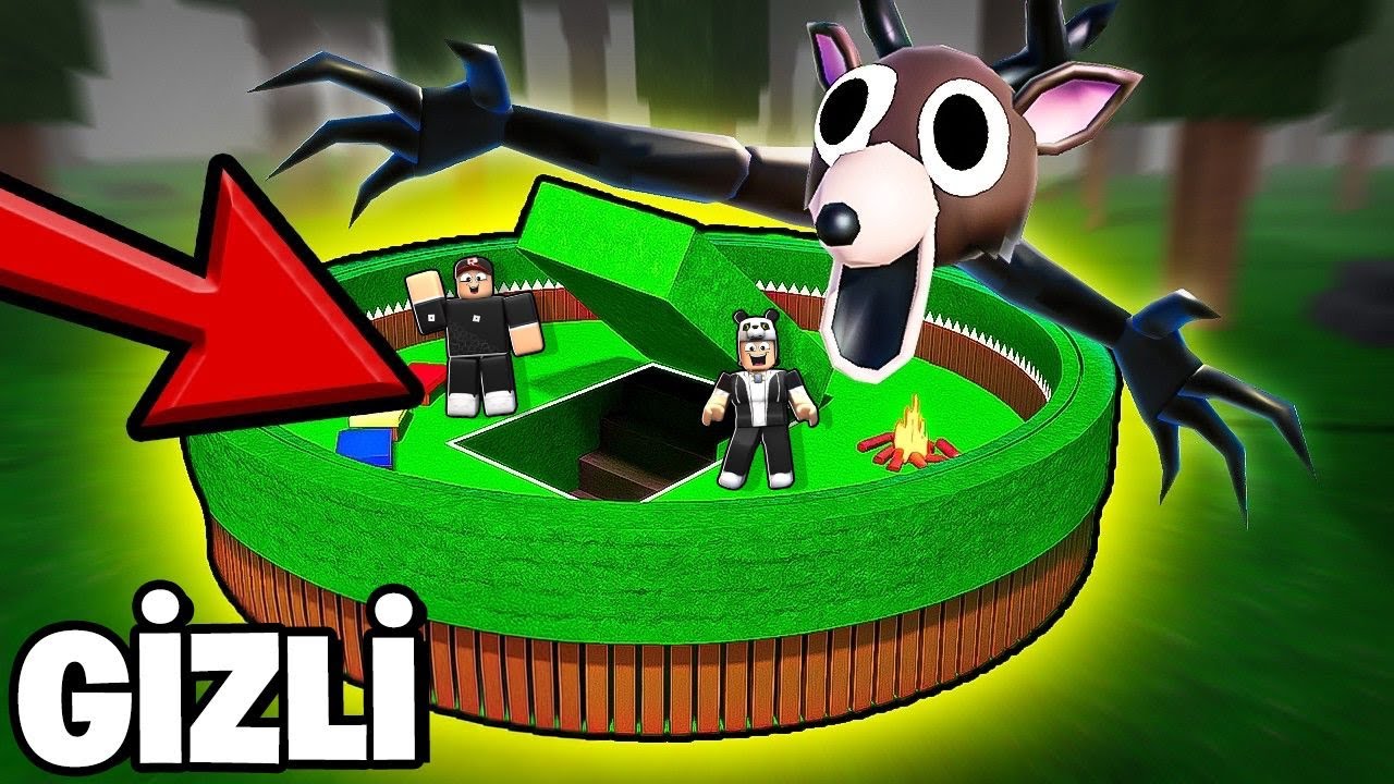 ORMANDA SIĞINAK KURDUM!