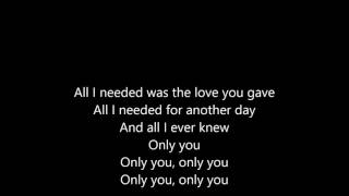 Selena gomez - only you (lyrics video ...