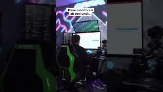 The Problem with a 3 Monitor Setup…