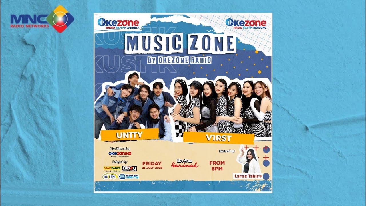 LIVE : UN1TY DAN V1RST MERIAHKAN MUSIC ZONE SARINAH