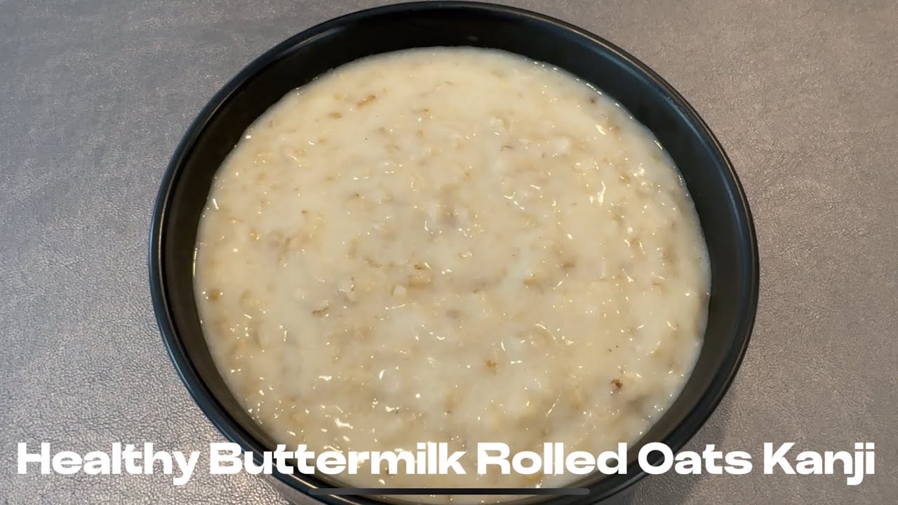 Healthy Oats Curd Porridge (Thayir Oats)