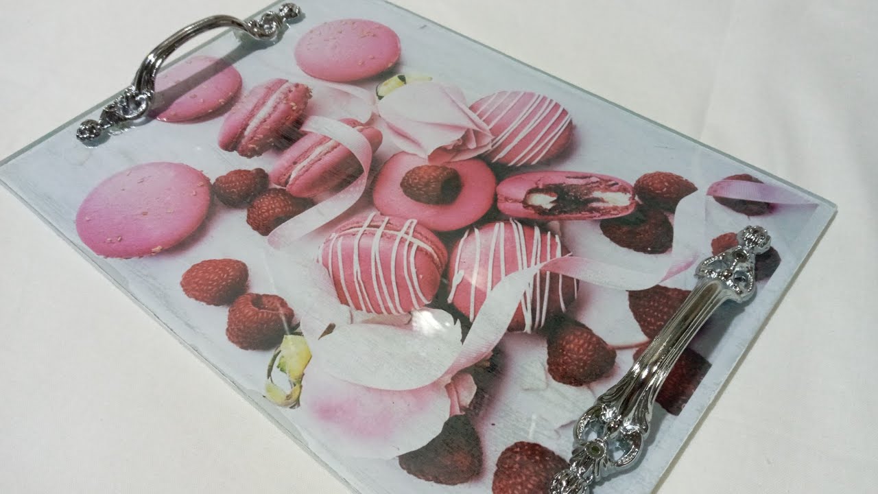 مشروع مربح حولي قطعة زجاج الى بلاطو  (بلاطو ميروار،الطباعة على الزجاج،الديكوباج)