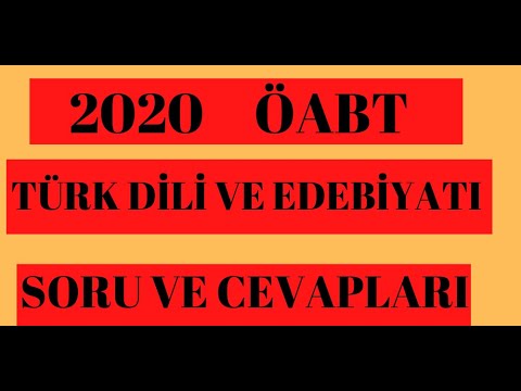 2020 KPSS ABT   TRK DL VE EDEBYATI SORULARI VE CEVAPLARI