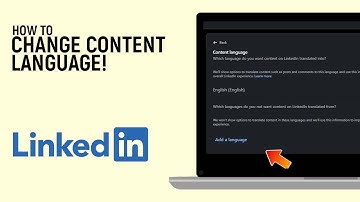 How to Change Content Language Preference in Linkedin [EASY]