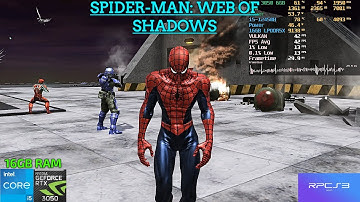 Spider Man: Web of Shadows (RPCS3) Gameplay - i5-12450H, RTX 3050 6GB, 16GB RAM!