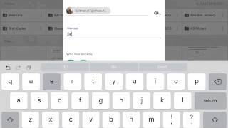 Creating Folders with Different Sharing/Ownership Rights Using the Google Drive iPad App