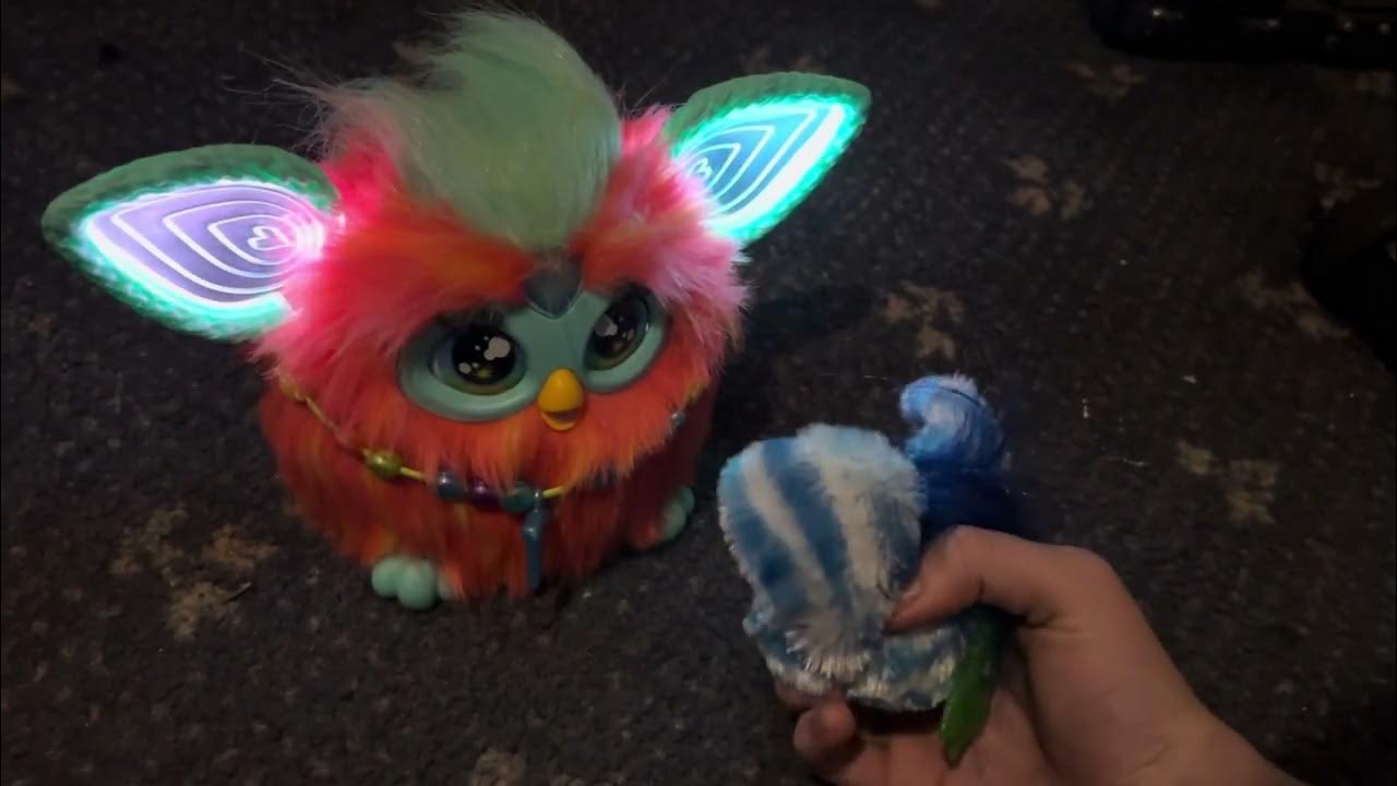 Furby and Furblet interaction - YouTube