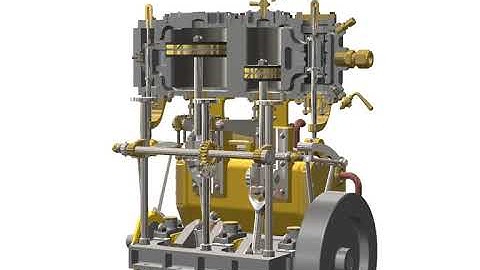 Compound Condensing Steam Engine