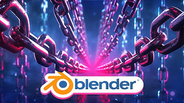 Chain in 3 Min! Blender Tutorial | By Malikose Studio