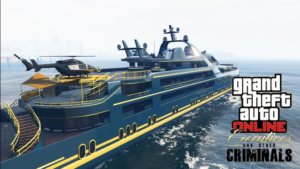 gta online what does the yacht do