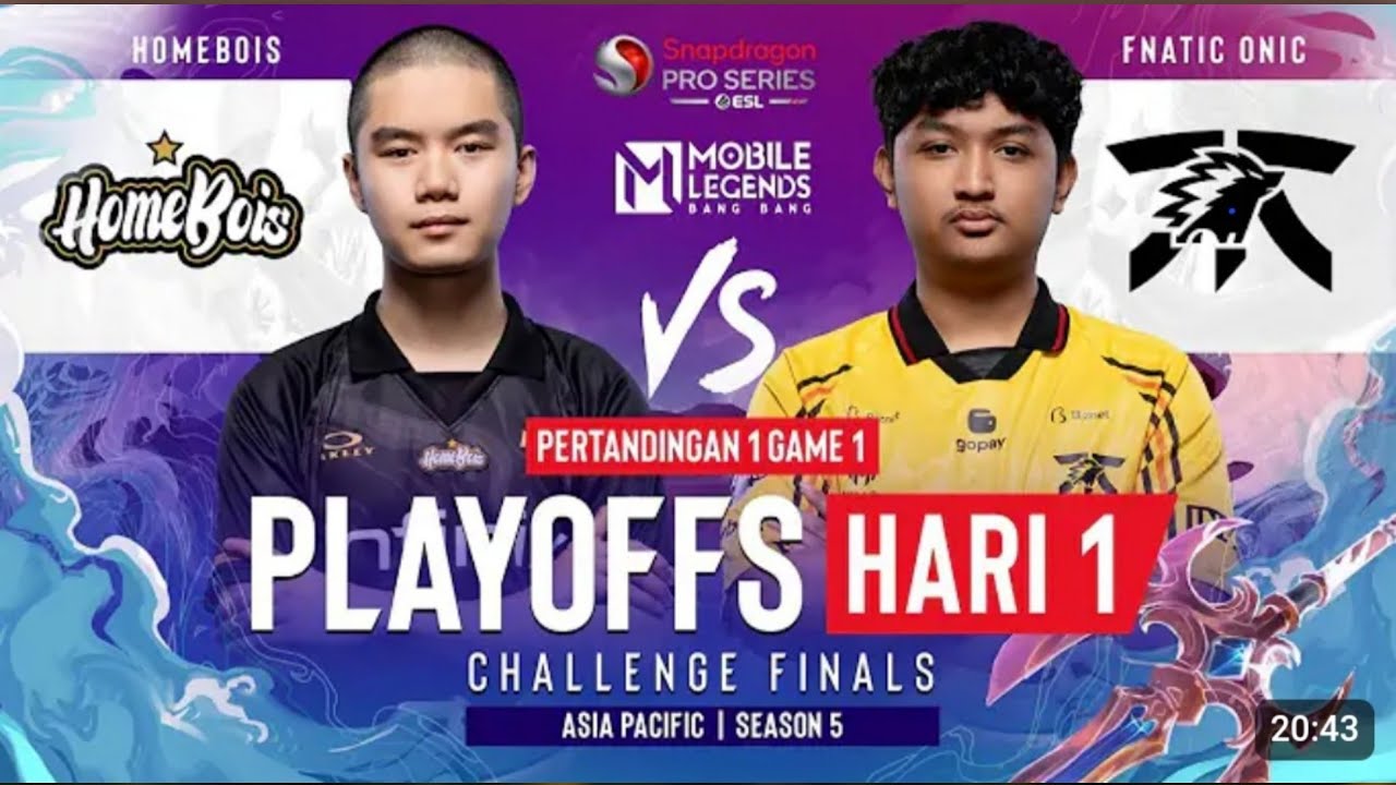 HB VS FNOC | SPS Mobile Challenge Finals | MLBB | S5 Hari 1 | Match 1 Game 1
