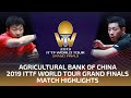 Ma Long vs Xu Xin | 2019 ITTF World Tour Grand Finals Highlights (1/2)