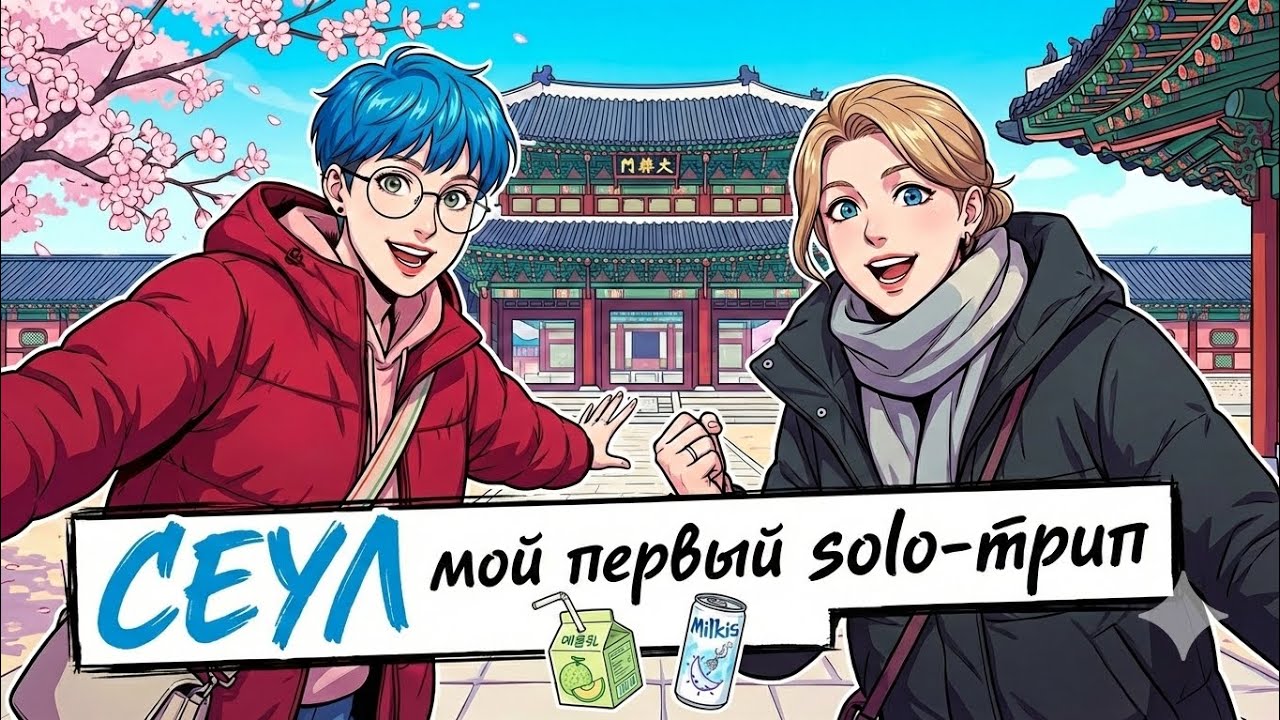 5 лет не виделись! Встреча с лучшей подругой в Сеуле 🇰🇷 Мой первый полет соло