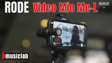 RODE VideoMic Me-L Features and Specifications