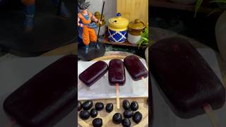 Summer Special 5-Minute Jamun Popsicles! 🍇❄️ #shorts #icecream #summer #recipe #cooking