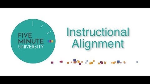 Lesson 1 Instructional Alignment