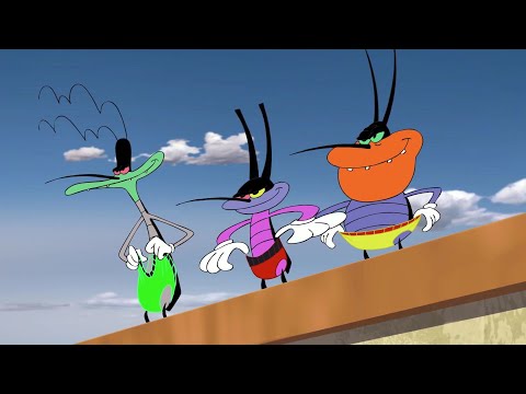 Oggy and the Cockroaches - Oggy and the mermaid (S04E69) BEST CARTOON COLLECTION 