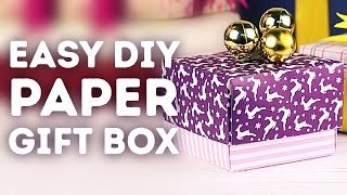 ... here's how to make a single gift box store fabulous gifts. this
diy hack is easy an...