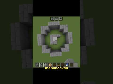 CARA MEMBUAT PATUNG PEDANG AIR MANCUR DI MINECRAFT!