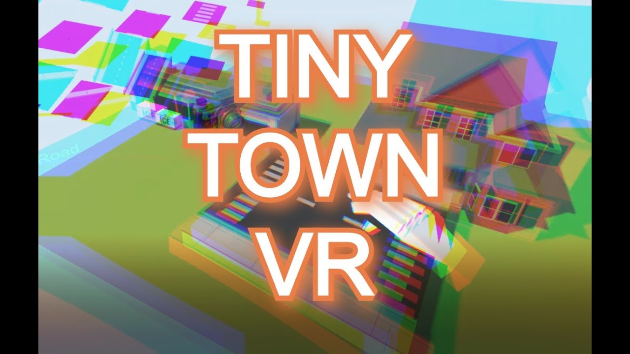 TINY TOWN VR ROLEPLAY "CAST AWAY" BUILDING THE FIRST SCENE YouTube
