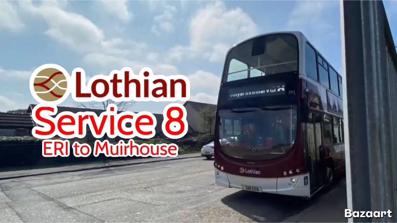 FRV | Lothian Buses Service 8 ERI - Muirhouse | Gemini 2 392 SN11 EEB (18/4/23)