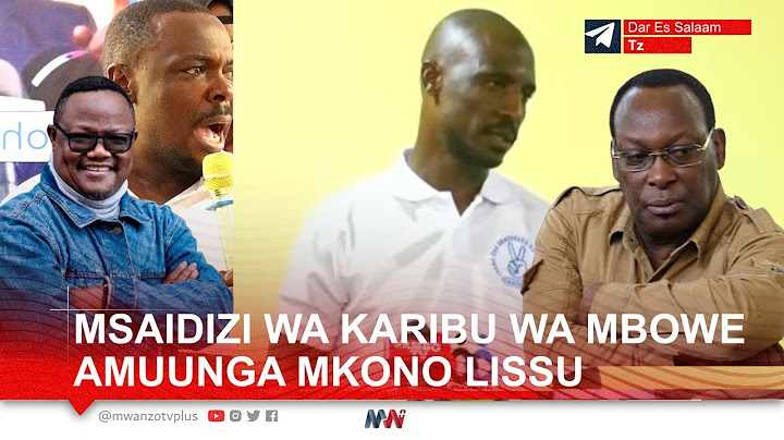 HII SASA BALAA! ALIYEKUWA KATIBU WA MBOWE AMKATAA HADHARANI, AMTAKA LISSU AWE MWENYEKITI