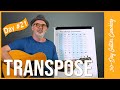 Mastering Song Transposition: Key Change Chord Chart Tutorial by Tomas Michaud