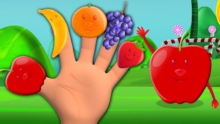 Fruit Finger Family | The Fruits Song | Nursery Rhymes | Kids Songs | Baby Rhymes