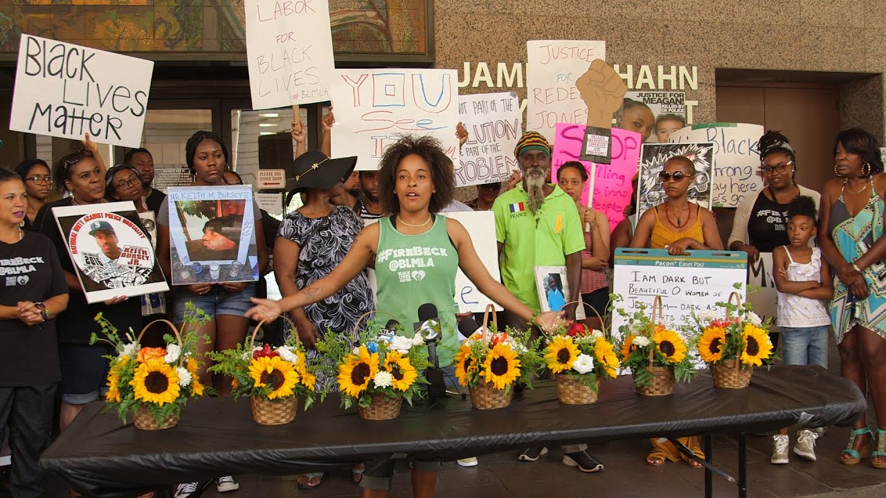 Black Lives Matter Los Angeles - Decolonize LA City Hall