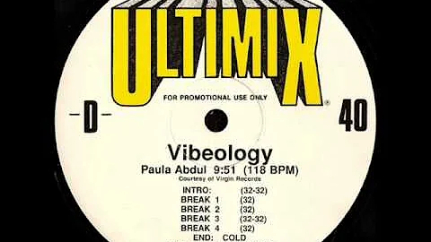 Paula Abdul - Vibeology (Ultimix) (Mix by Les Massengale) (Audio Only) (HQ)