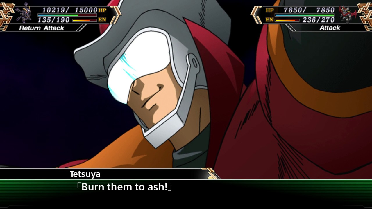 Super Robot Taisen V(ENG): Great Mazinger All attacks