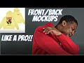 HOW TO SHOW THE FRONT AND BACK OF YOUR PRODUCT ON ONE MOCKUP IN 2023! FOR BEGINNERS