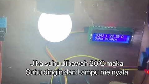 PROTOTYPE MONITORING SUHU DAN KELEMBAPAN PADA KANDANG AYAM BERBASIS ARDUINO