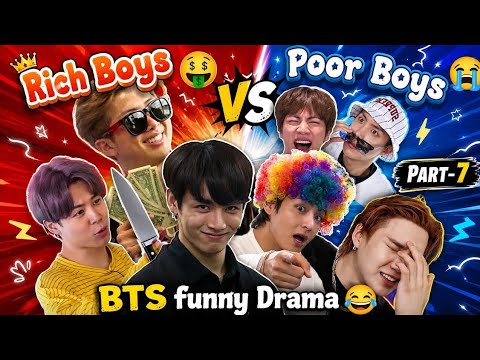 Rich Boys 🤑 VS Poor Boys 😭 | Funny Hindi Drama (Part 7) 😂 | Shocking Twist 😨🤯
