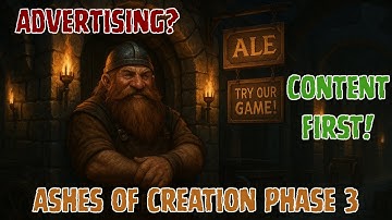 Is the Ashes of Creation Alpha ready for advertising?