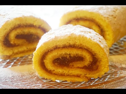 მარტივი რულეტი ჯემით. Roll with jam. рулет с джемом