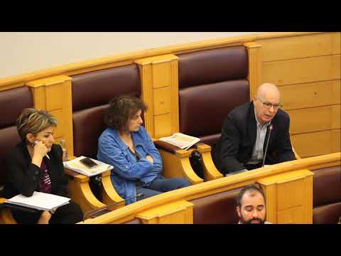 Pleno da Deputaci&oacute;n. Debate sobre os terreos do litoral da cidade da Coru&ntilde;a  Intervenci&oacute;n de Xos&eacute; Regueira.