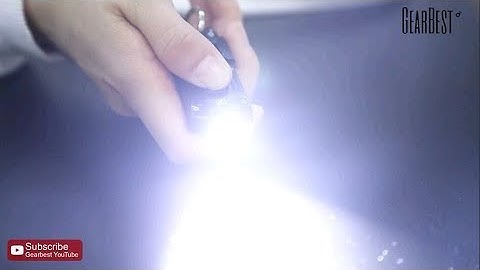 360 Lumens In Your Pocket! - Nitecore TIP CRI LED Keychain Light