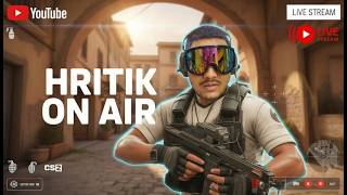 CS2 LIVE 🔴 Road to 10K Premier Rating! Can We Do It Today? 😳 | Hritik On Air