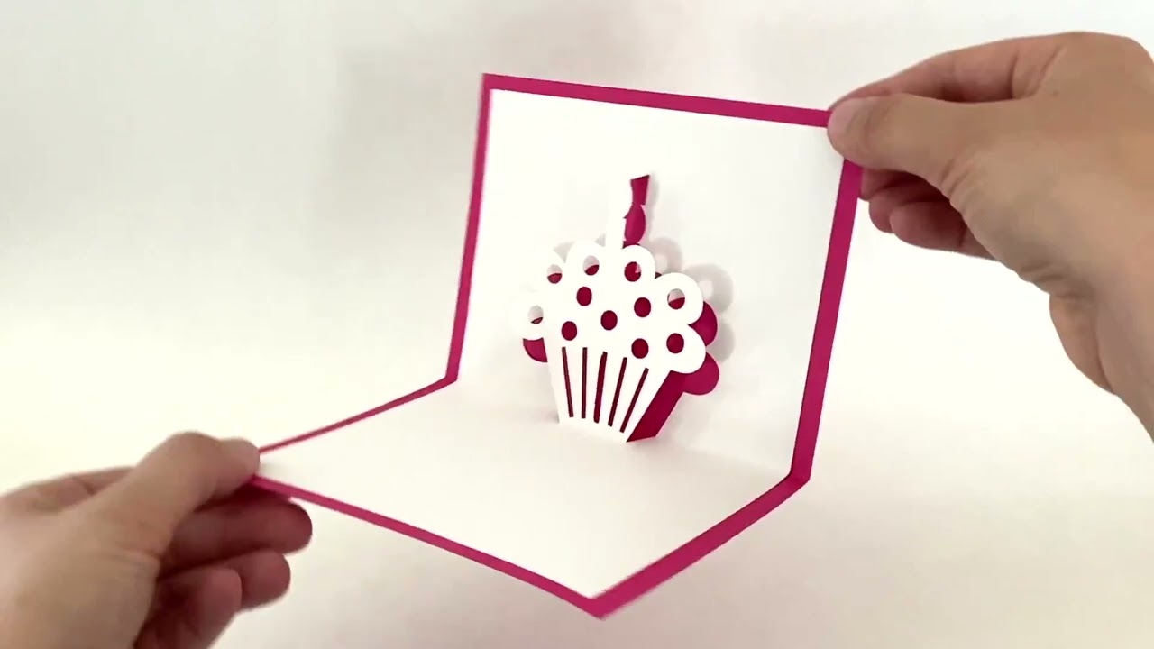 Cupcake Pop Up Card