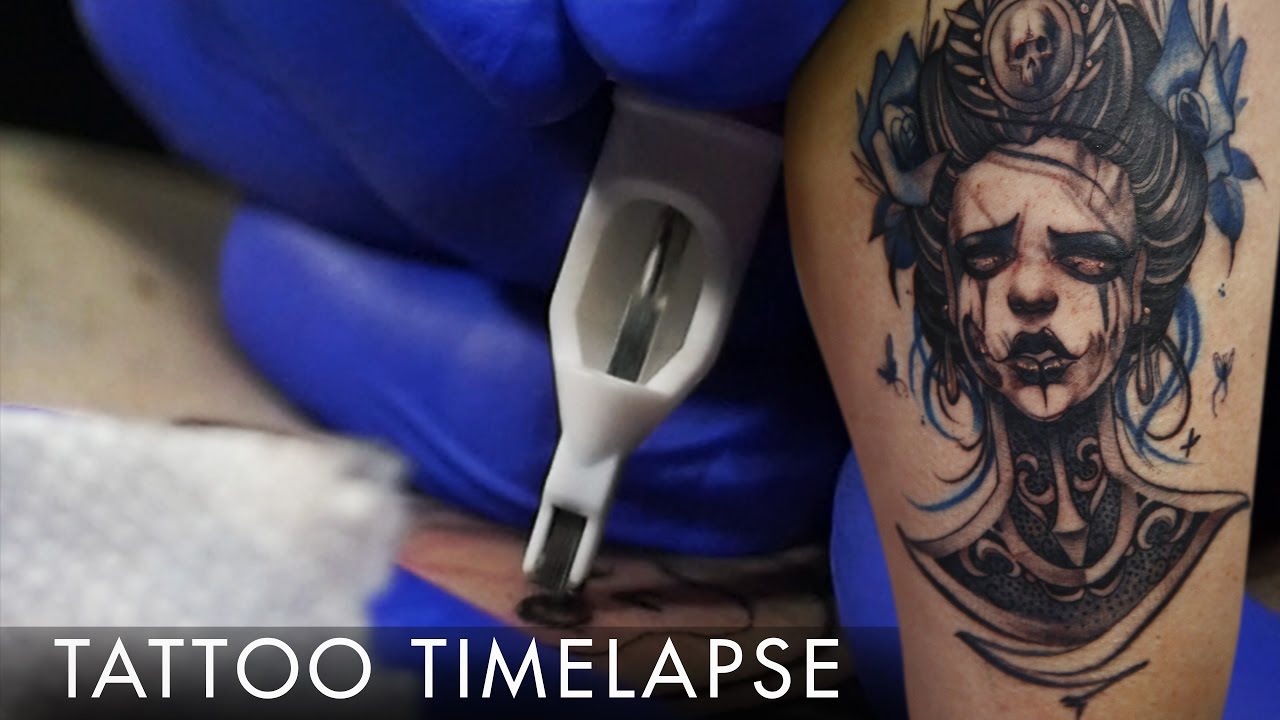 tattoo timelapse josh kuhne youtube tattoos present tattoo tattoos and piercings