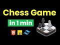 I Build Chess Game using Html &amp; Tailwind css &amp; Javascript