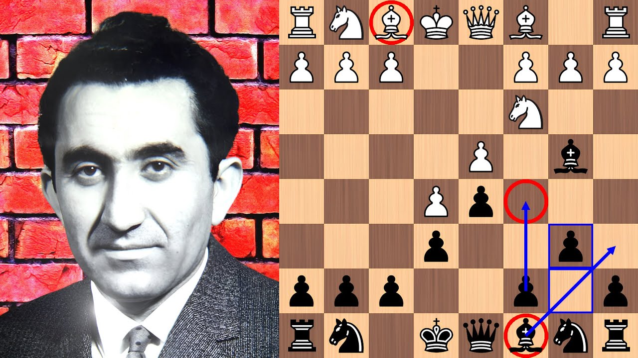 Tigran Petrosian's Winawer WINS in 29 moves