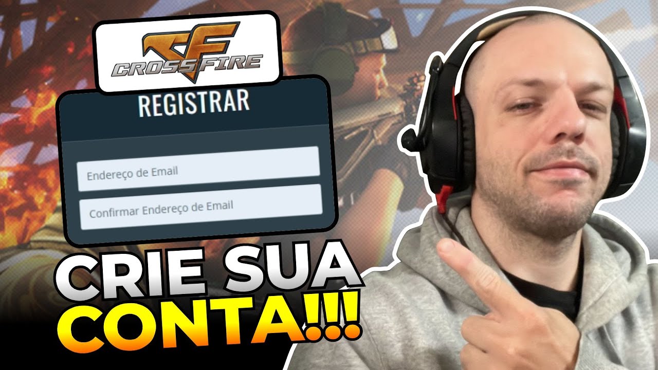 Como CRIAR uma CONTA no CROSSFIRE no PC - YouTube