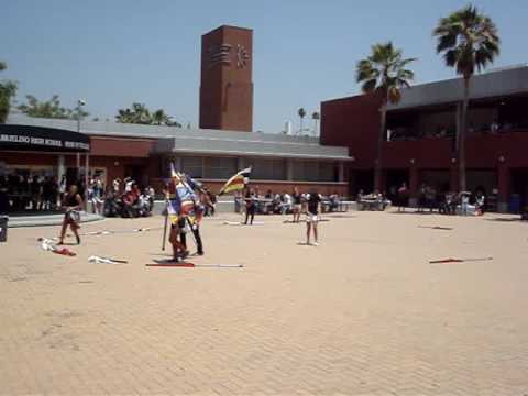 Gabrielino High School Color Guard 2009