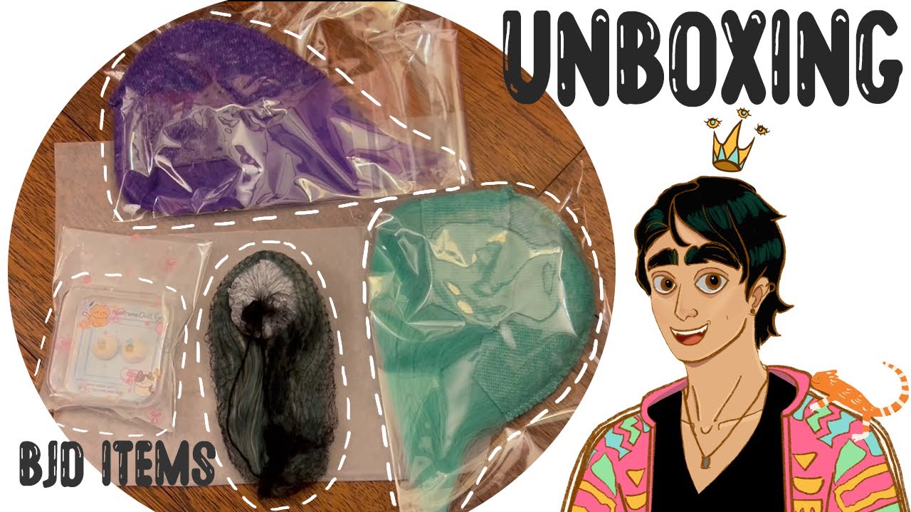 Unboxing BJD wigs & eyes | from Natrume on etsy