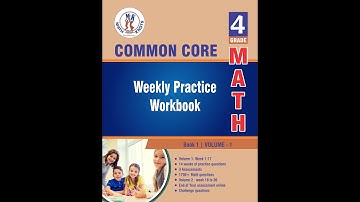 Common Core  Grade 4 MATH Full WB VOL1 Video 6